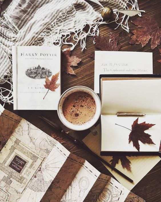 coffeeinspirations:
“coffee and harry potter
”