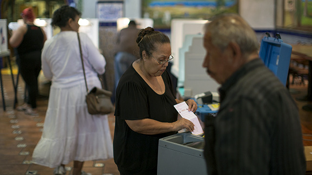 More than 29 million Latinos are eligible to vote nationwide in 2018, making up 12.8% of all eligible voters – both new highs.
The pool of eligible Hispanic voters has steadily grown in recent years. Between 2014 and 2018, an additional 4 million...