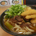 牧のうどん 加布里本店 - 肉ごぼう天うどん￥670