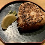 はまぐり料理 利他 - 貝とあら身の焼きおにぎり（¥500）