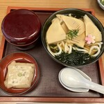 京都 権太呂 - 若竹うどん御膳