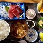 ふくふくタケロ - まぐろ中落ち定食