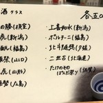 ながおちゃんの店だよ！！ - 日本酒 MENU