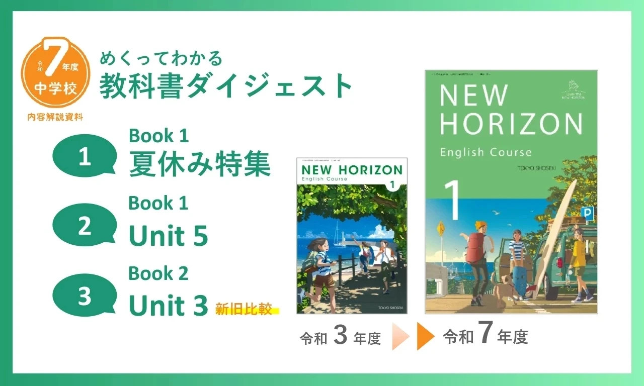 NEW HORIZON 教科書ダイジェスト