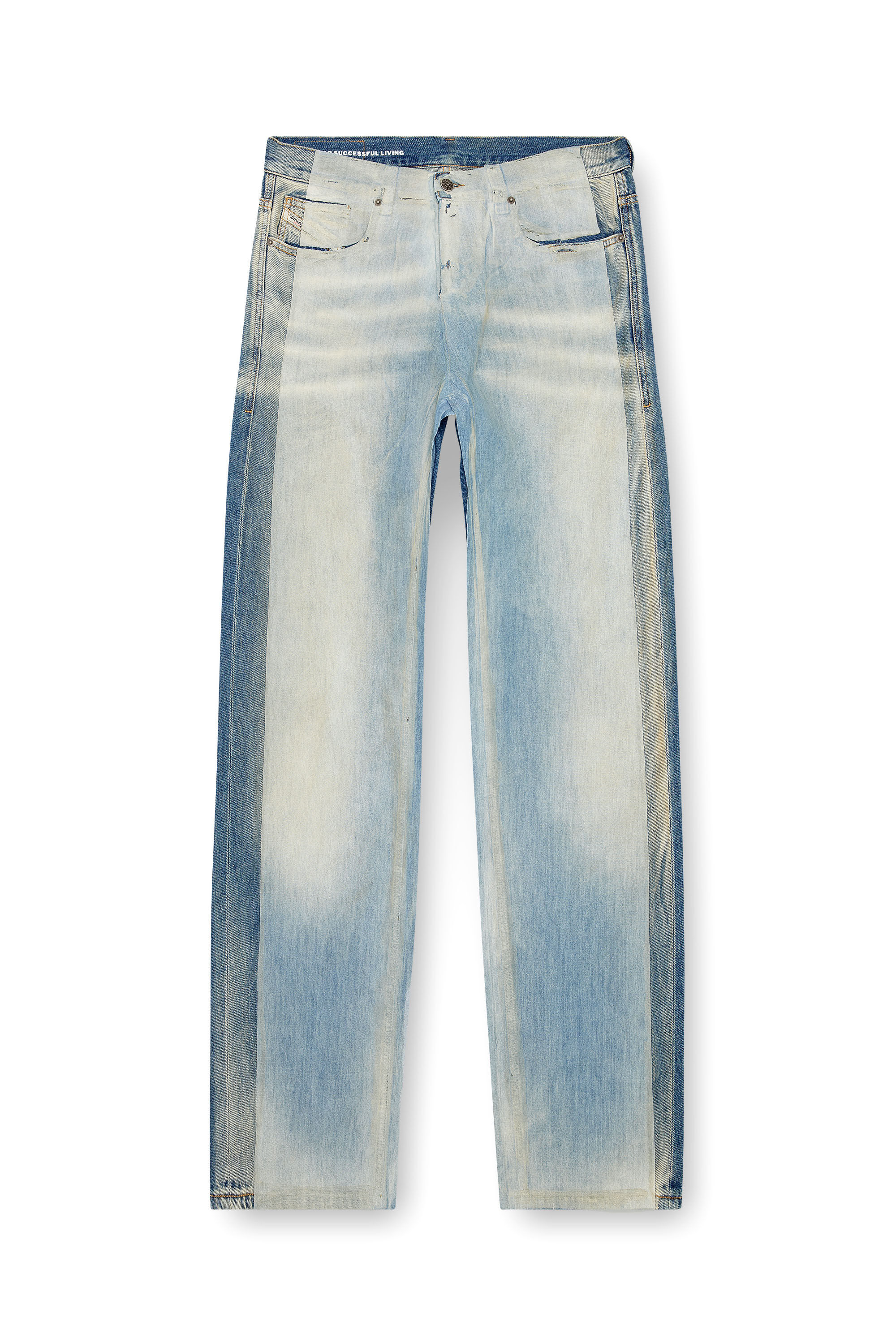 Diesel - Man Straight Jeans 2010 D-Macs 09K22, Medium blue - Image 2