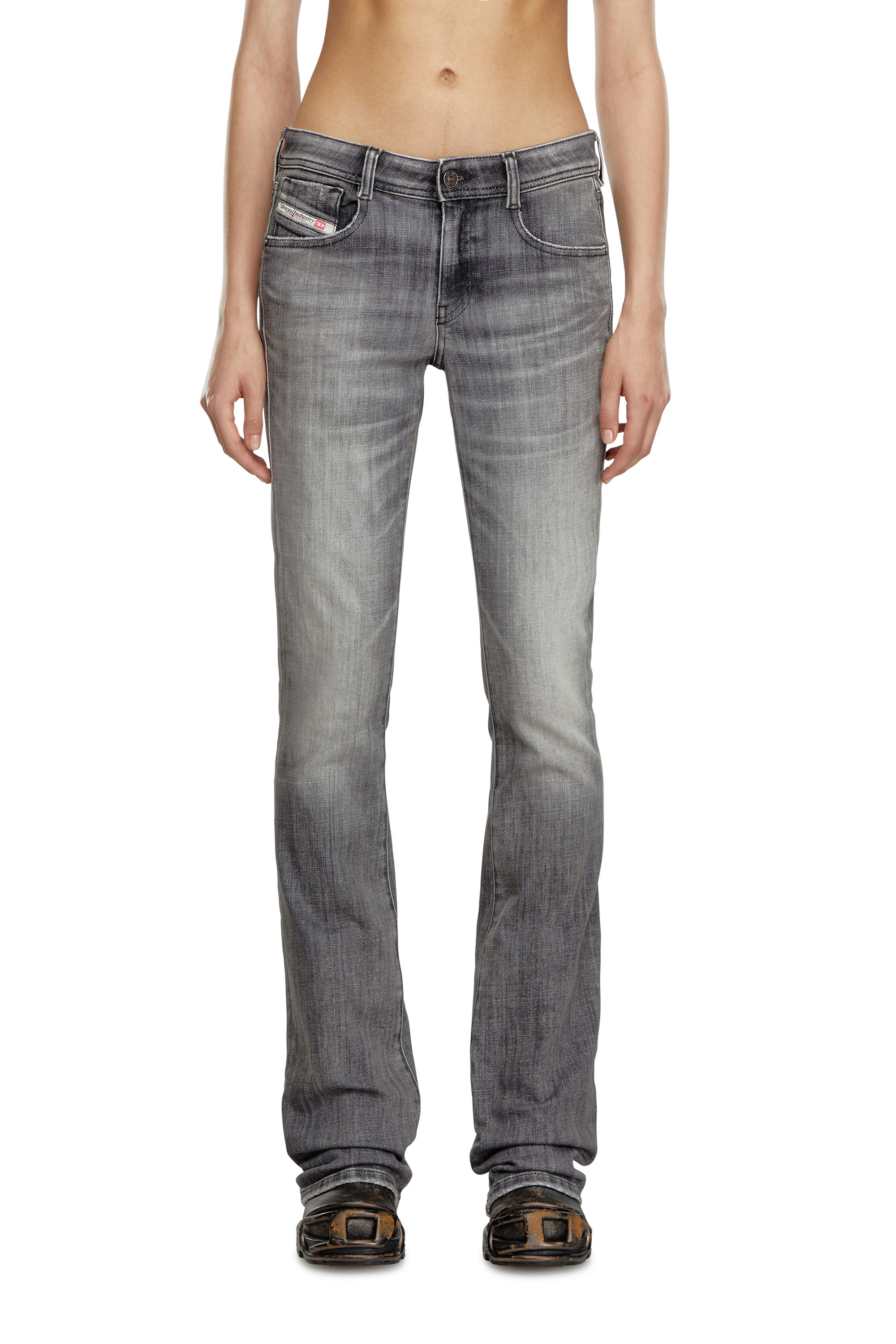 Diesel - Woman's Bootcut and Flare Jeans 1969 D-Ebbey 09J29, Grey - 1