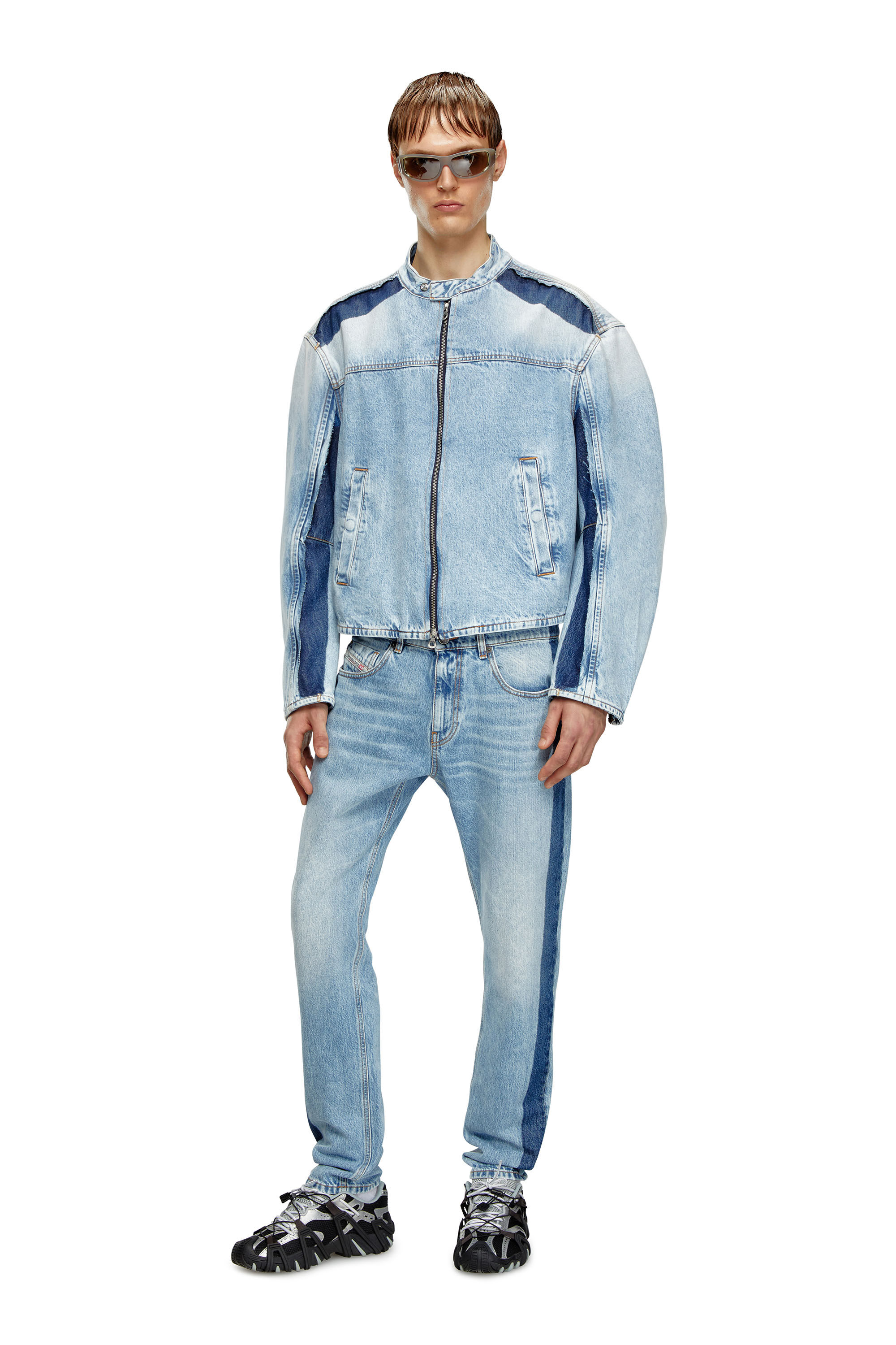 Diesel - Man Slim Jeans 2019 D-Strukt 0GHAC, Light Blue - Image 1