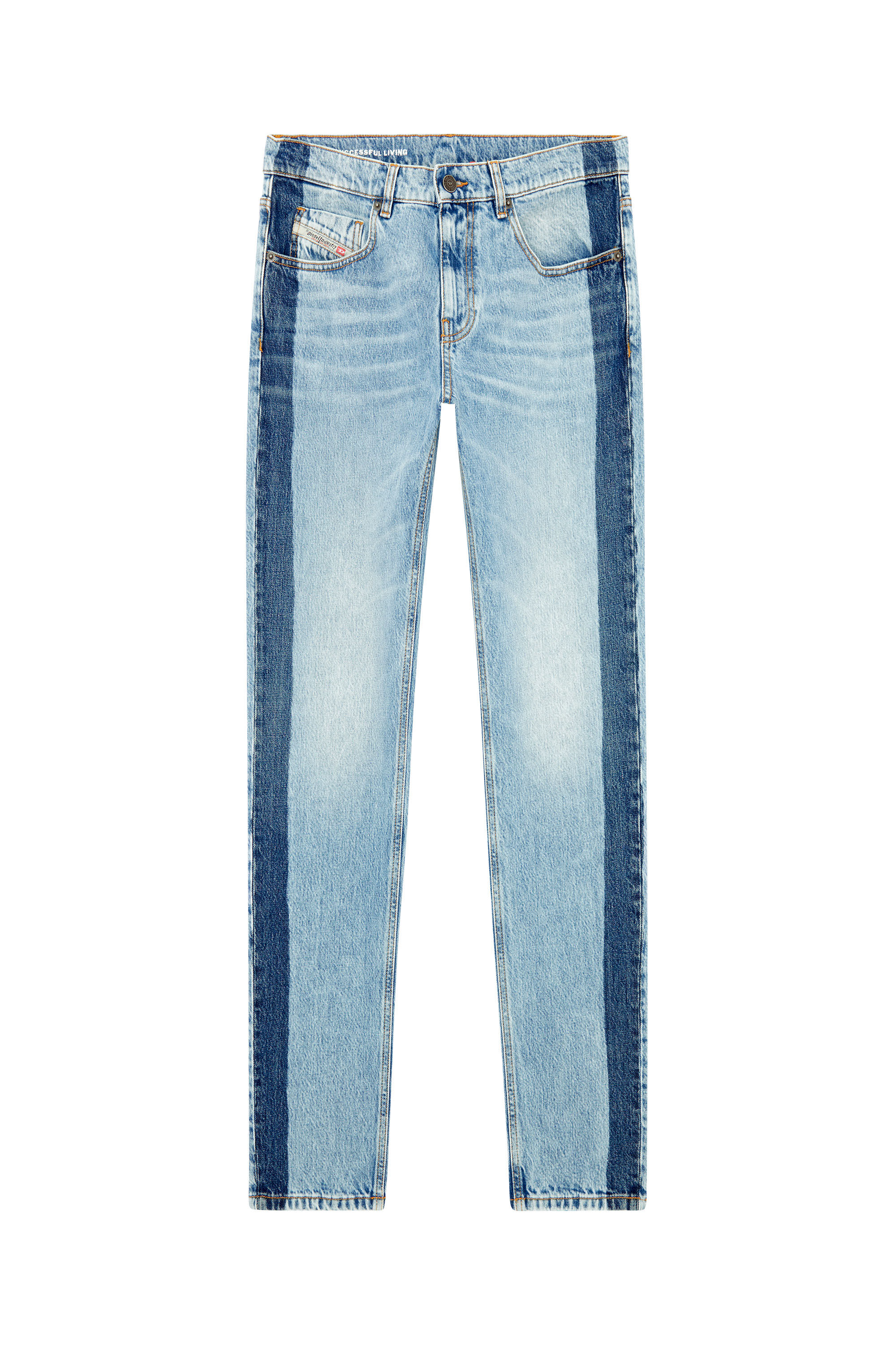 Diesel - Man Slim Jeans 2019 D-Strukt 0GHAC, Light Blue - Image 2