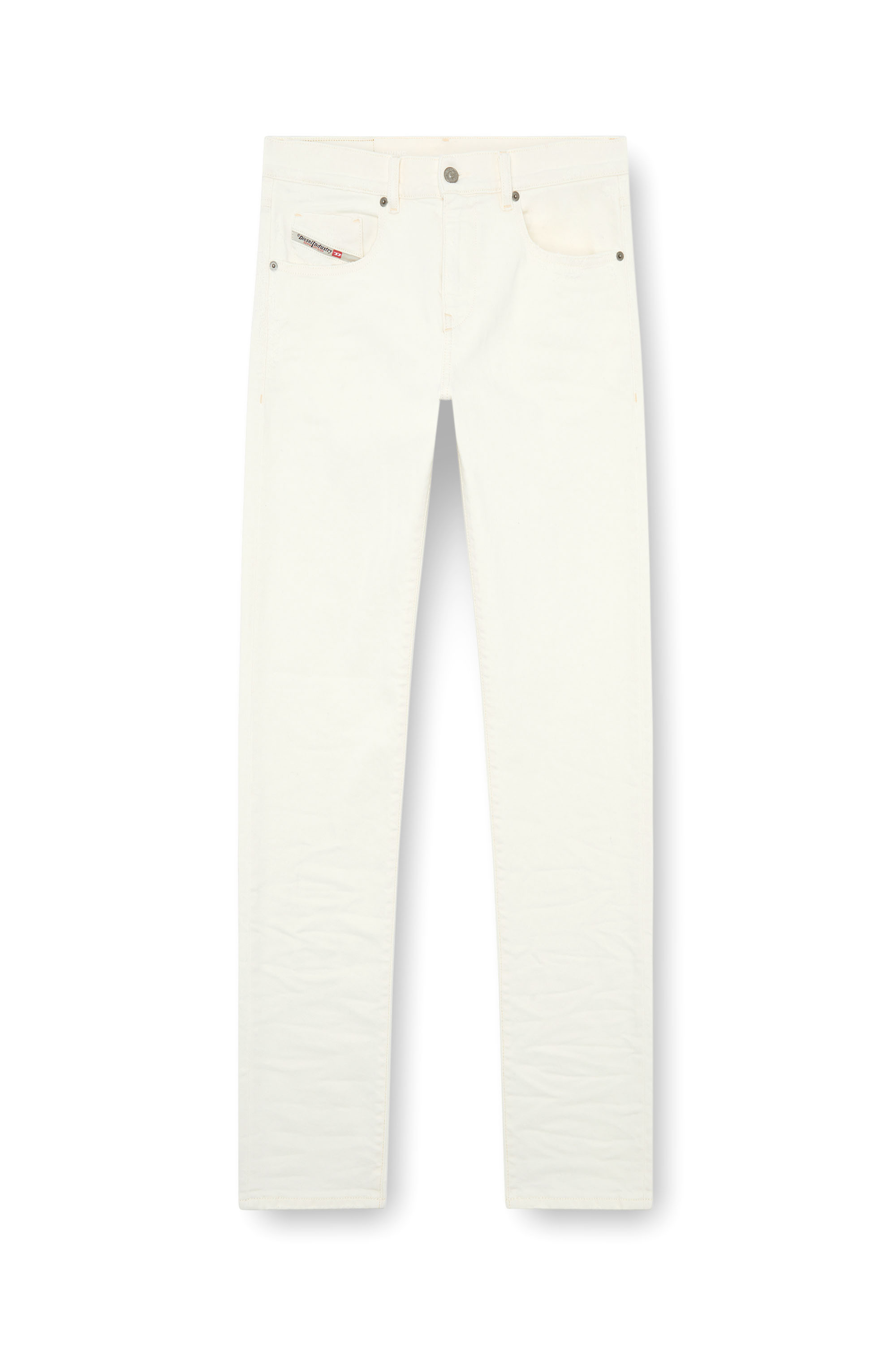 Diesel - Man Slim Jeans 2019 D-Strukt 09I15, White - Image 5