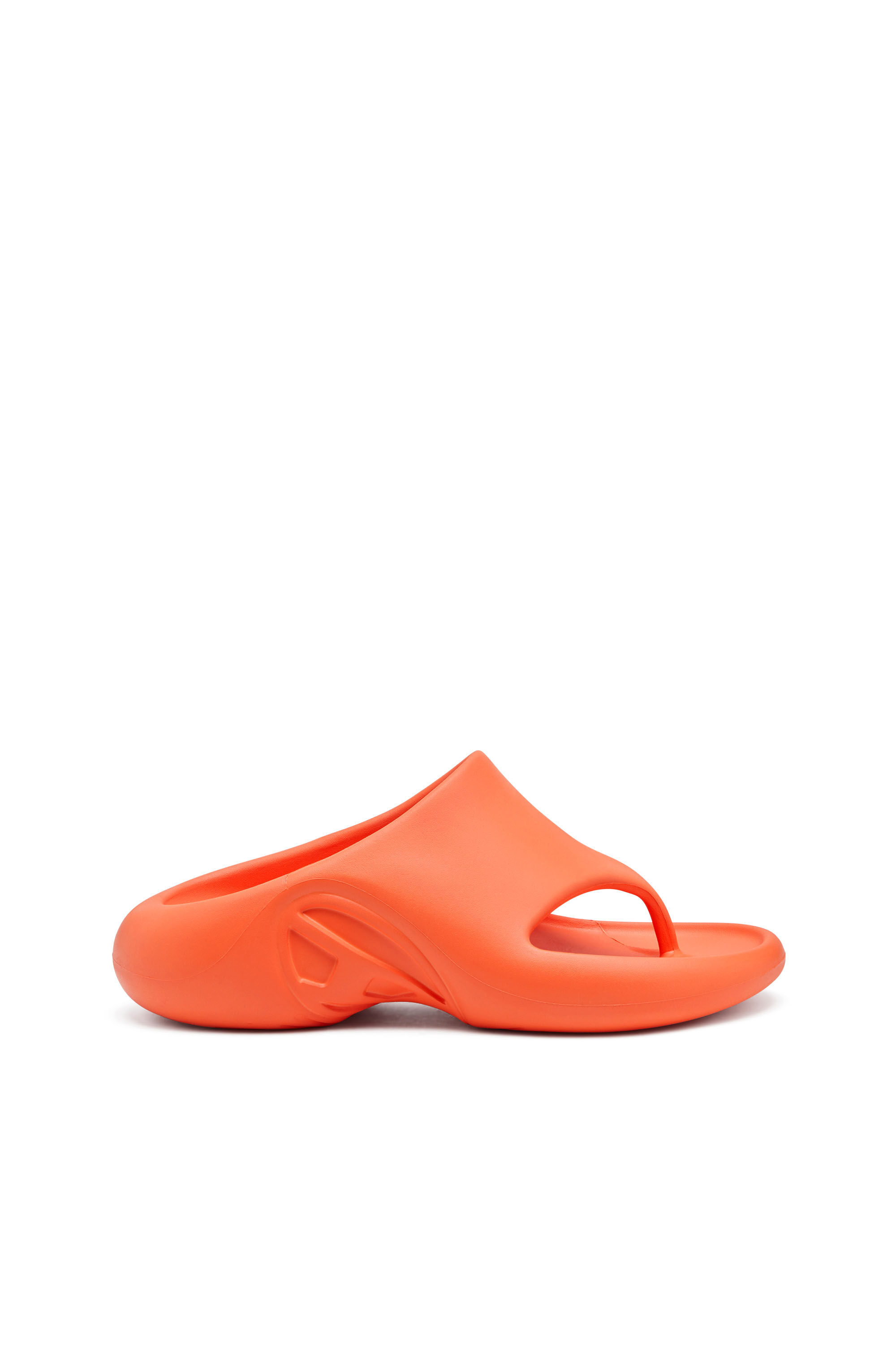 Diesel - SA-MAUI X, Unisex Sa-Maui-Rubber mule flip-flop in Orange - Image 1