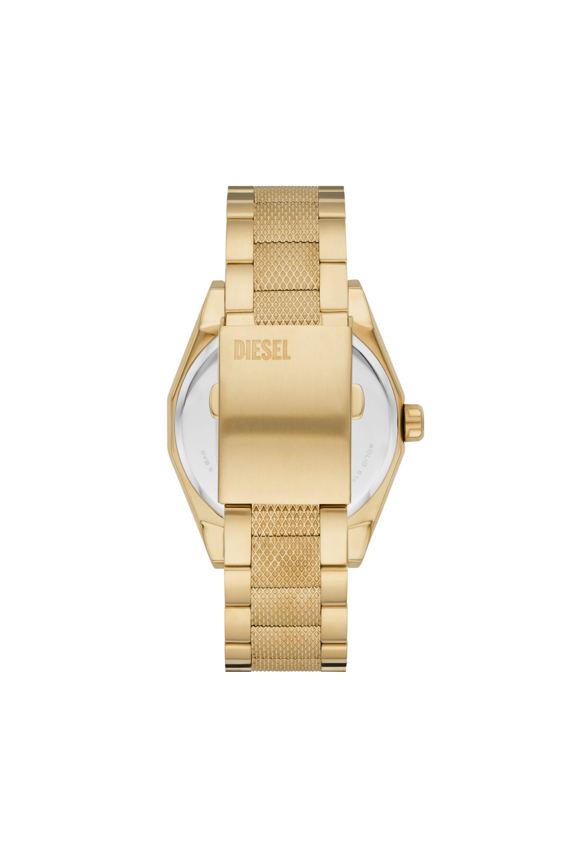 Diesel - DZ2173, Man Scraper Stainless Steel Watch in Oro - Image 2