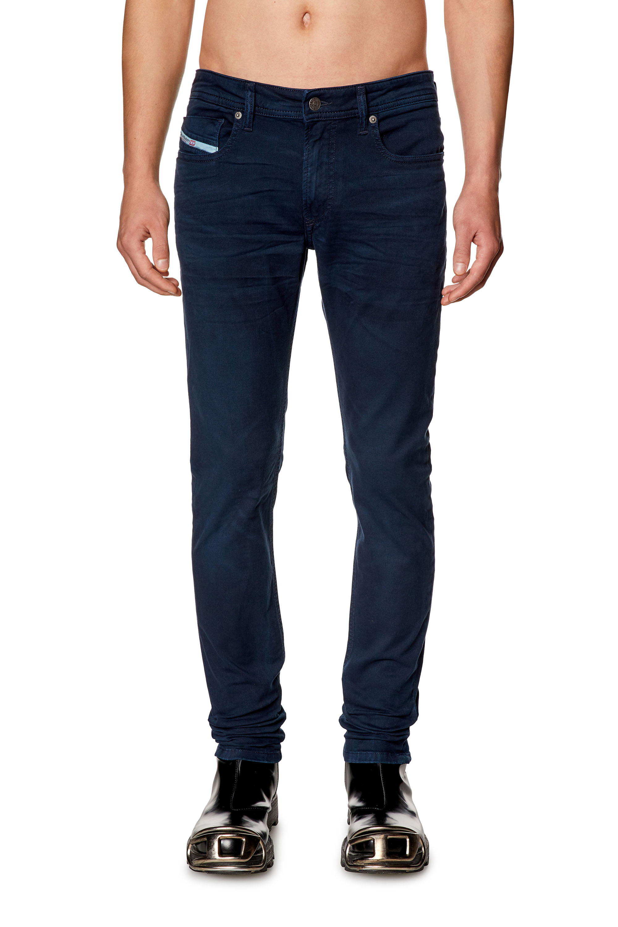 Diesel - Man's Skinny Jeans 1979 Sleenker 0ENAK, Dark Blue - 1