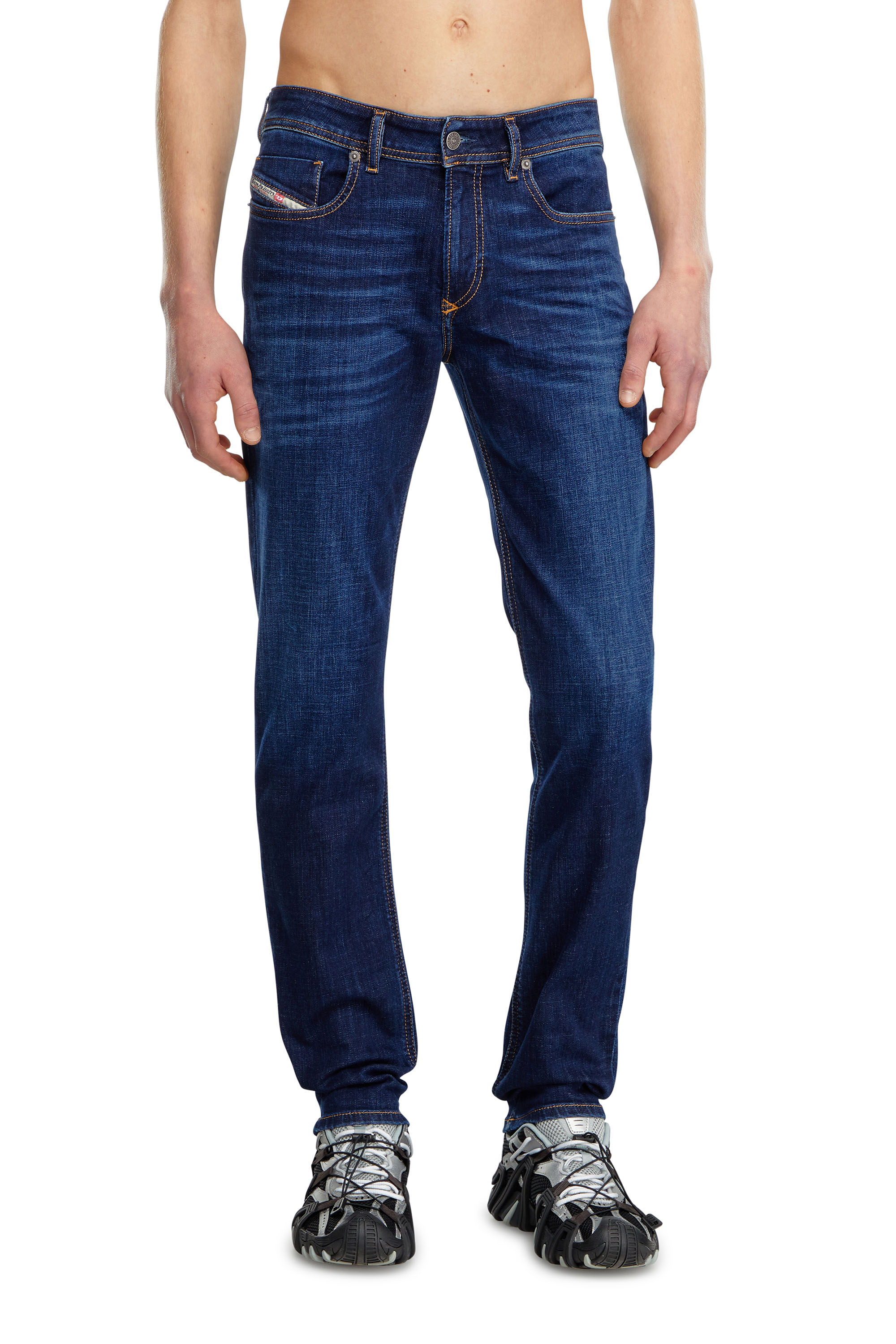 Diesel - Man's Skinny Jeans 1979 Sleenker 09J17, Dark Blue - 1