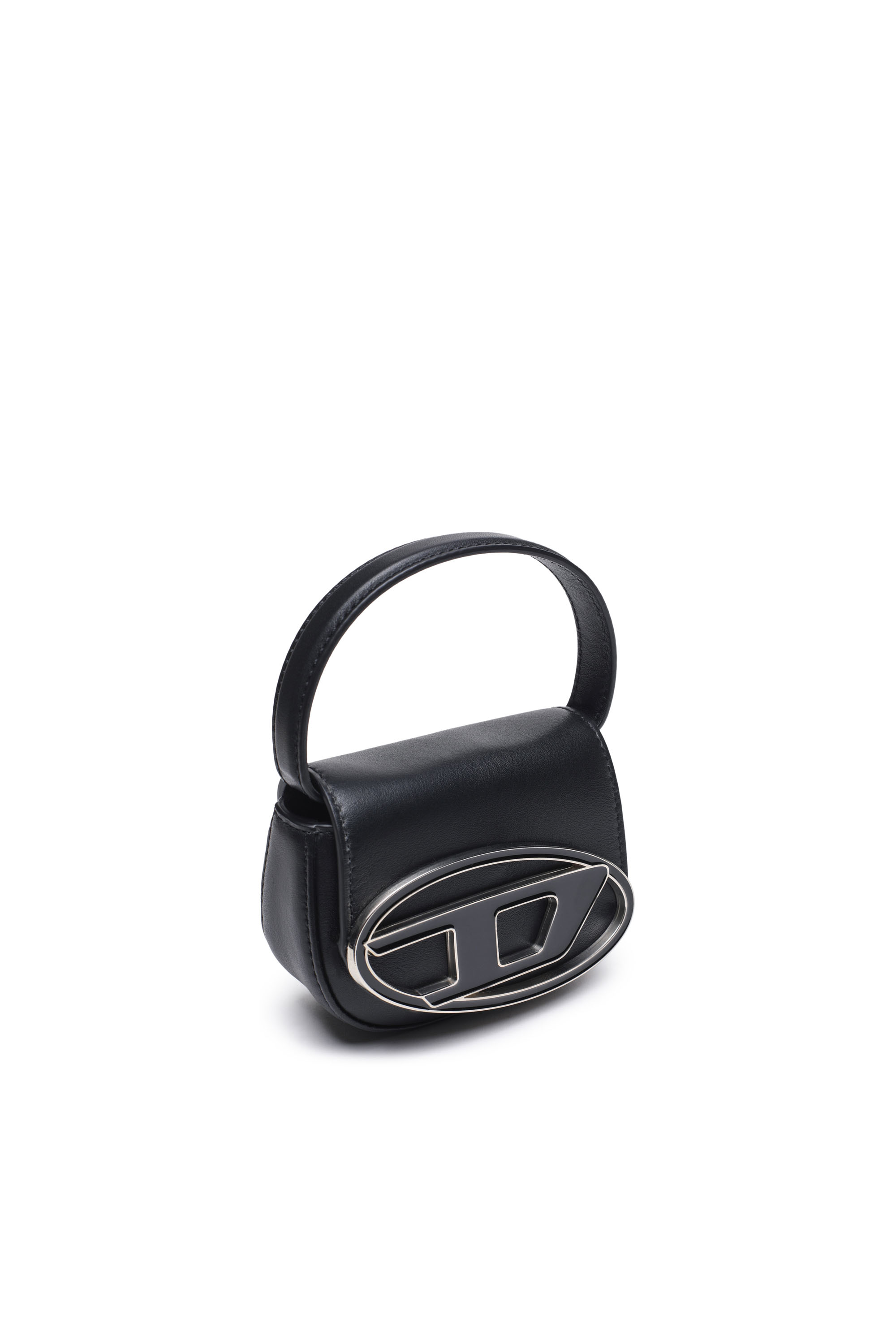 Diesel - 1DR XS, Woman 1DR XS-Iconic mini bag with D logo plaque in Black - Image 5