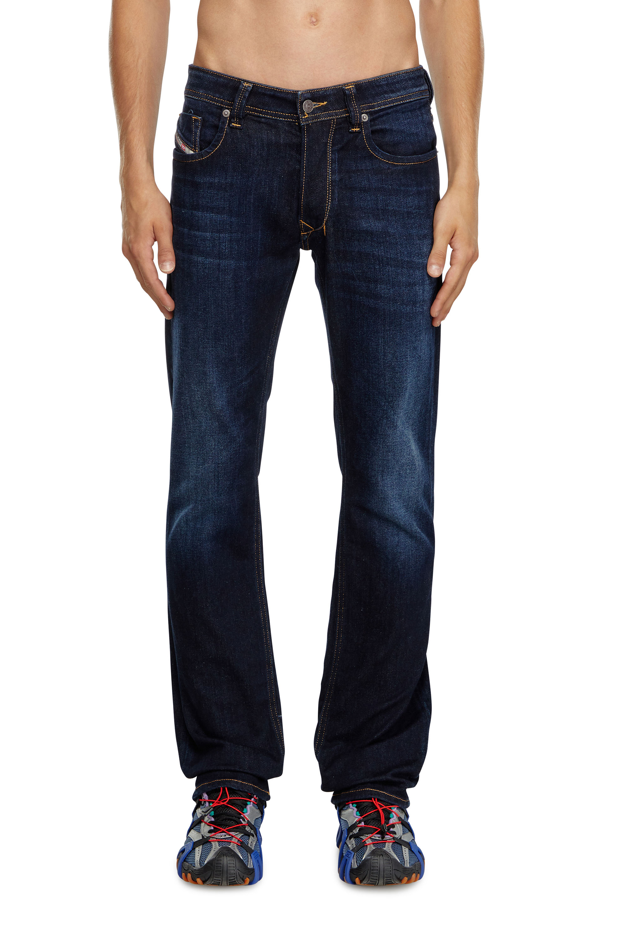 Diesel - Man's Regular Jeans 1985 Larkee 009ZS, Dark Blue - 1