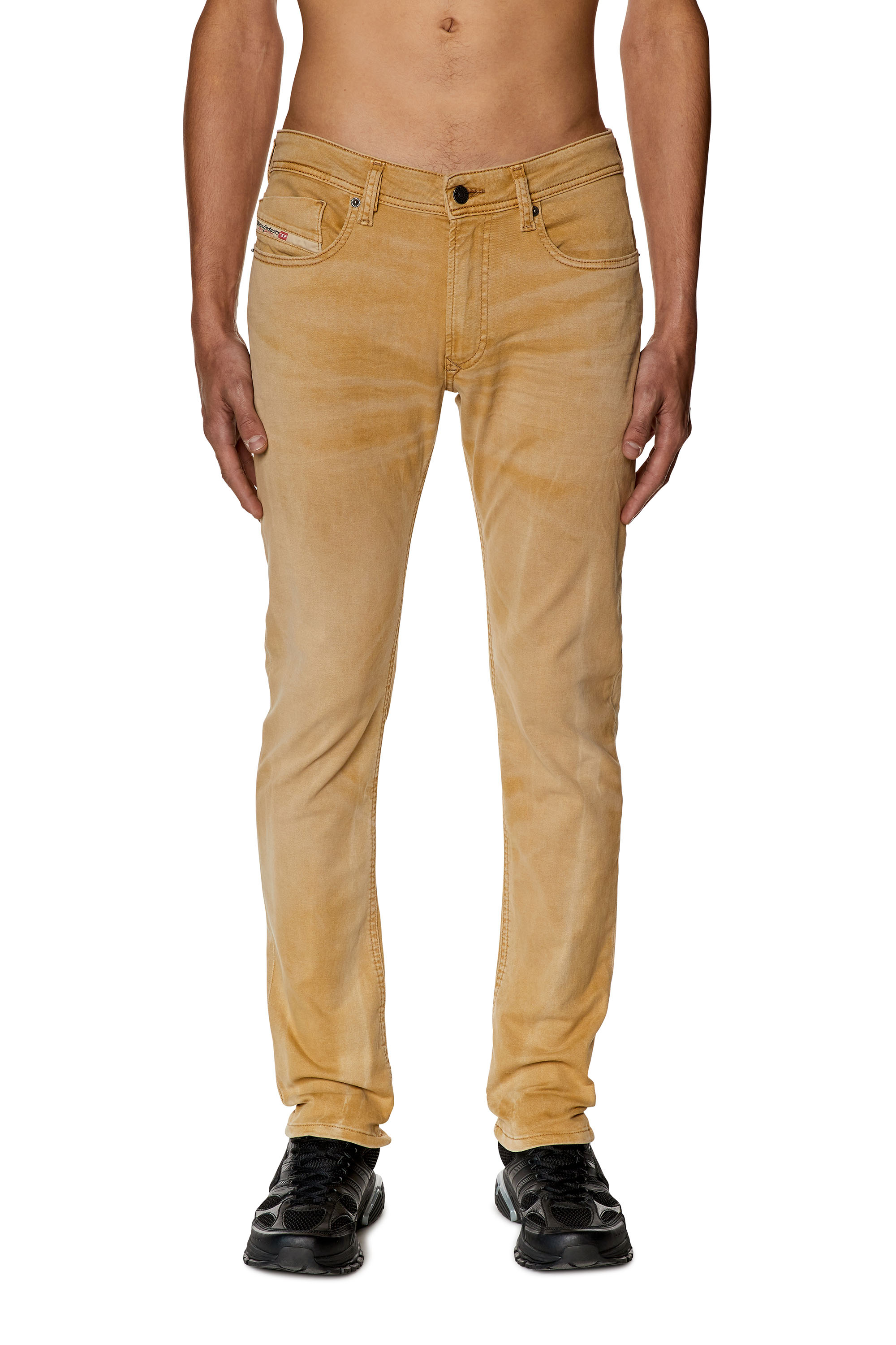 Diesel - Man's Skinny Jeans 1979 Sleenker 0ENAK, Beige - 1