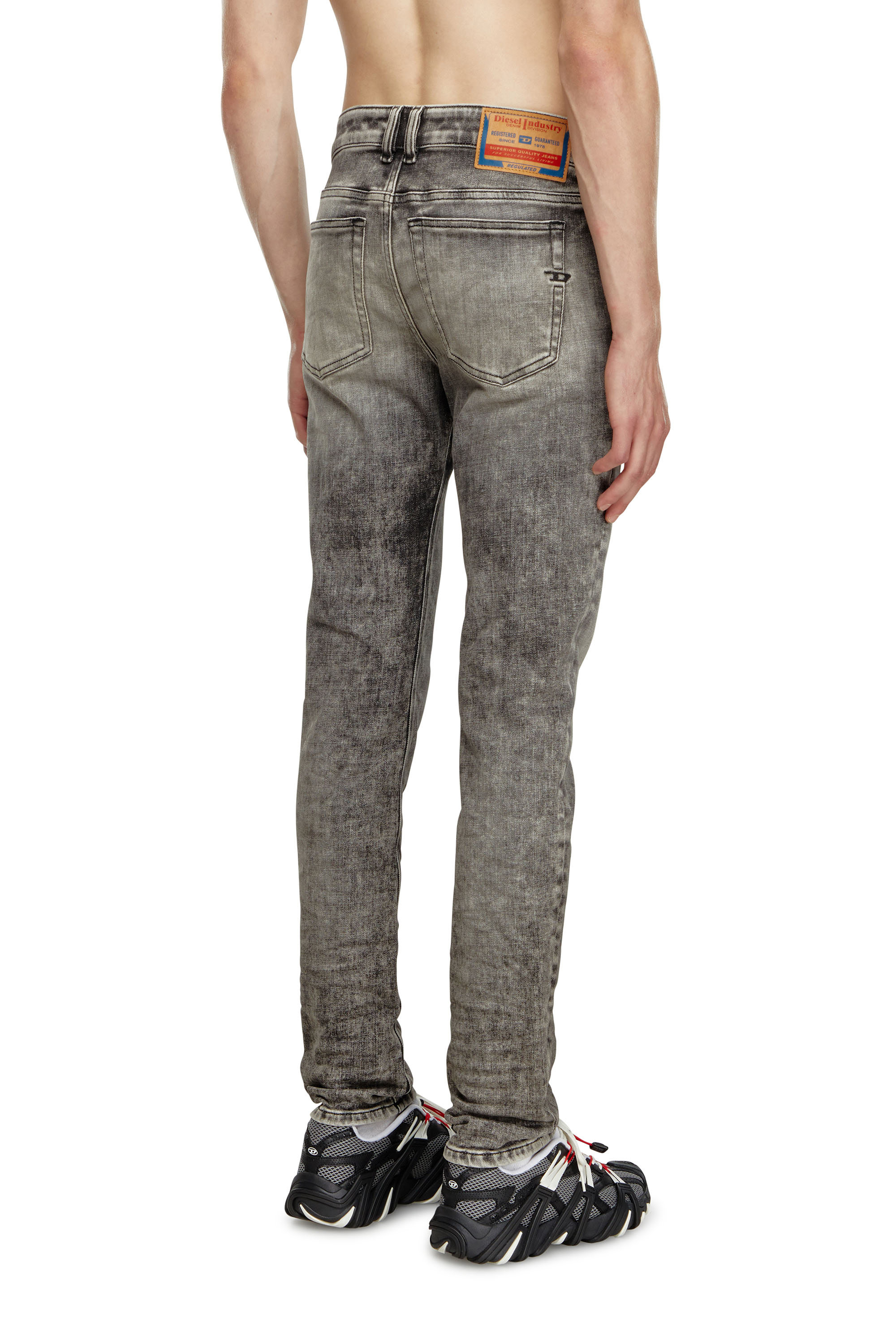 Diesel - Man's Skinny Jeans 1979 Sleenker 09J28, Grey - 4