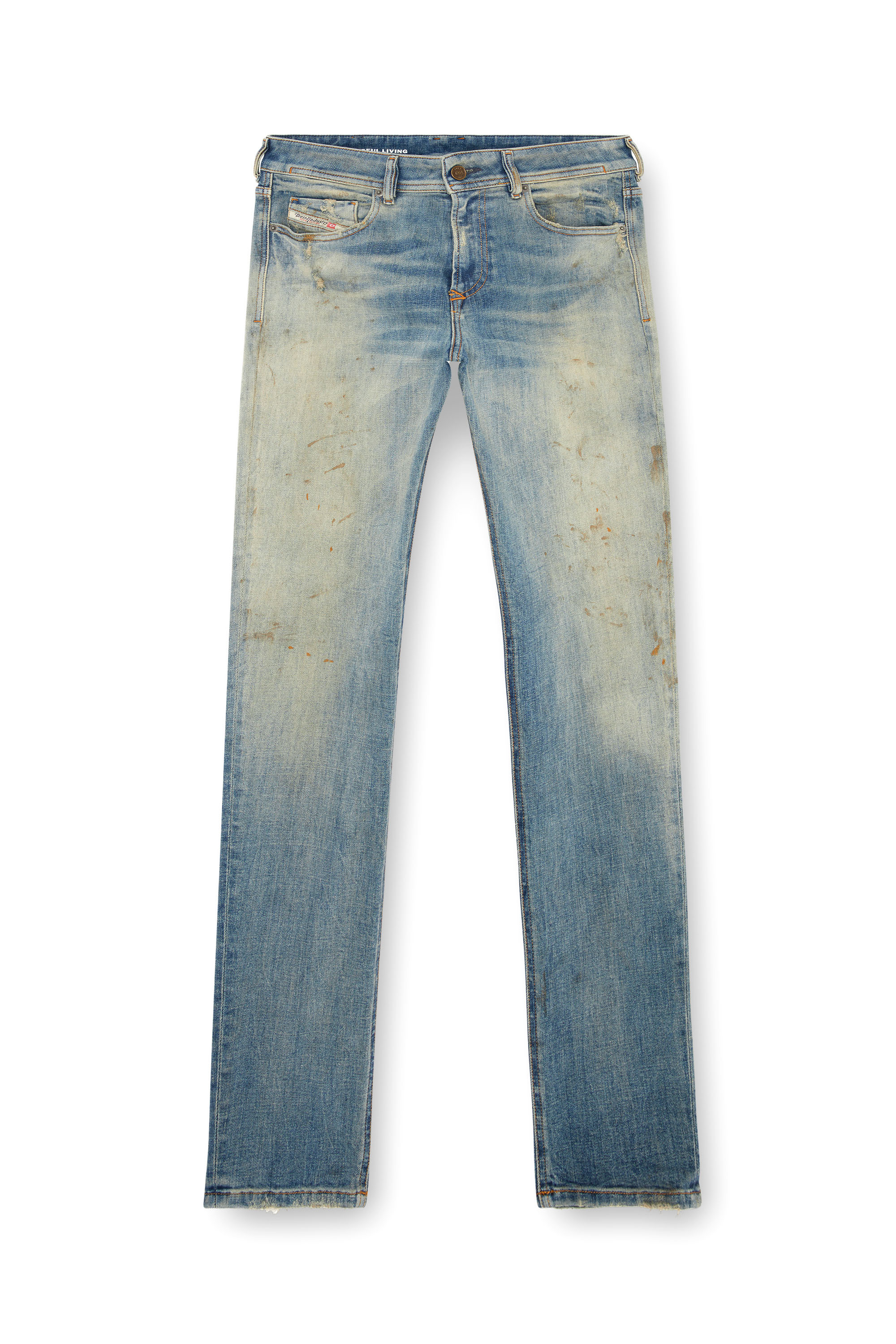 Diesel - Man's Skinny Jeans 1979 Sleenker 09J25, Medium blue - 3