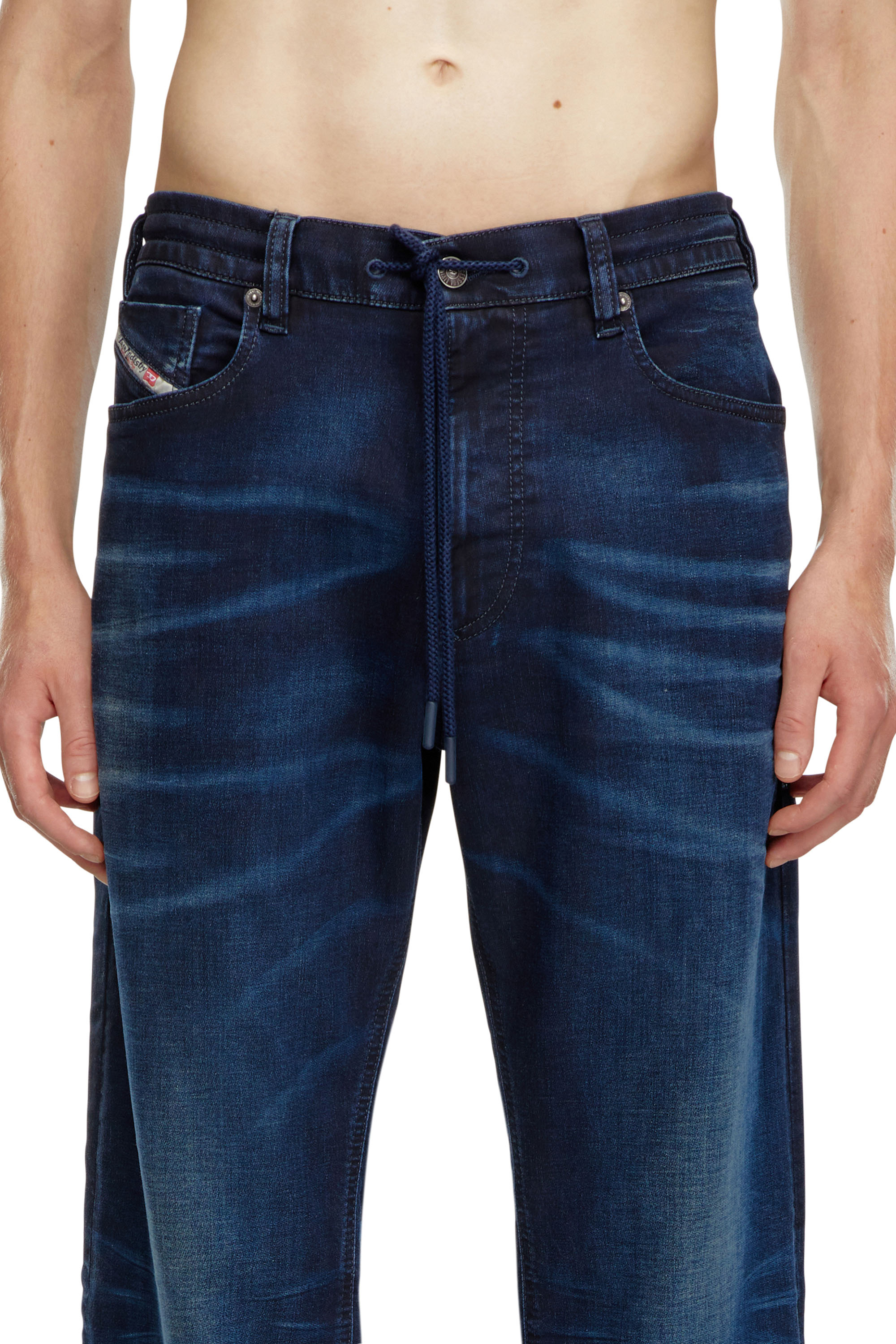 Diesel - Man's Relaxed 2080 D-Reel Joggjeans® 09J35, Dark Blue - 5