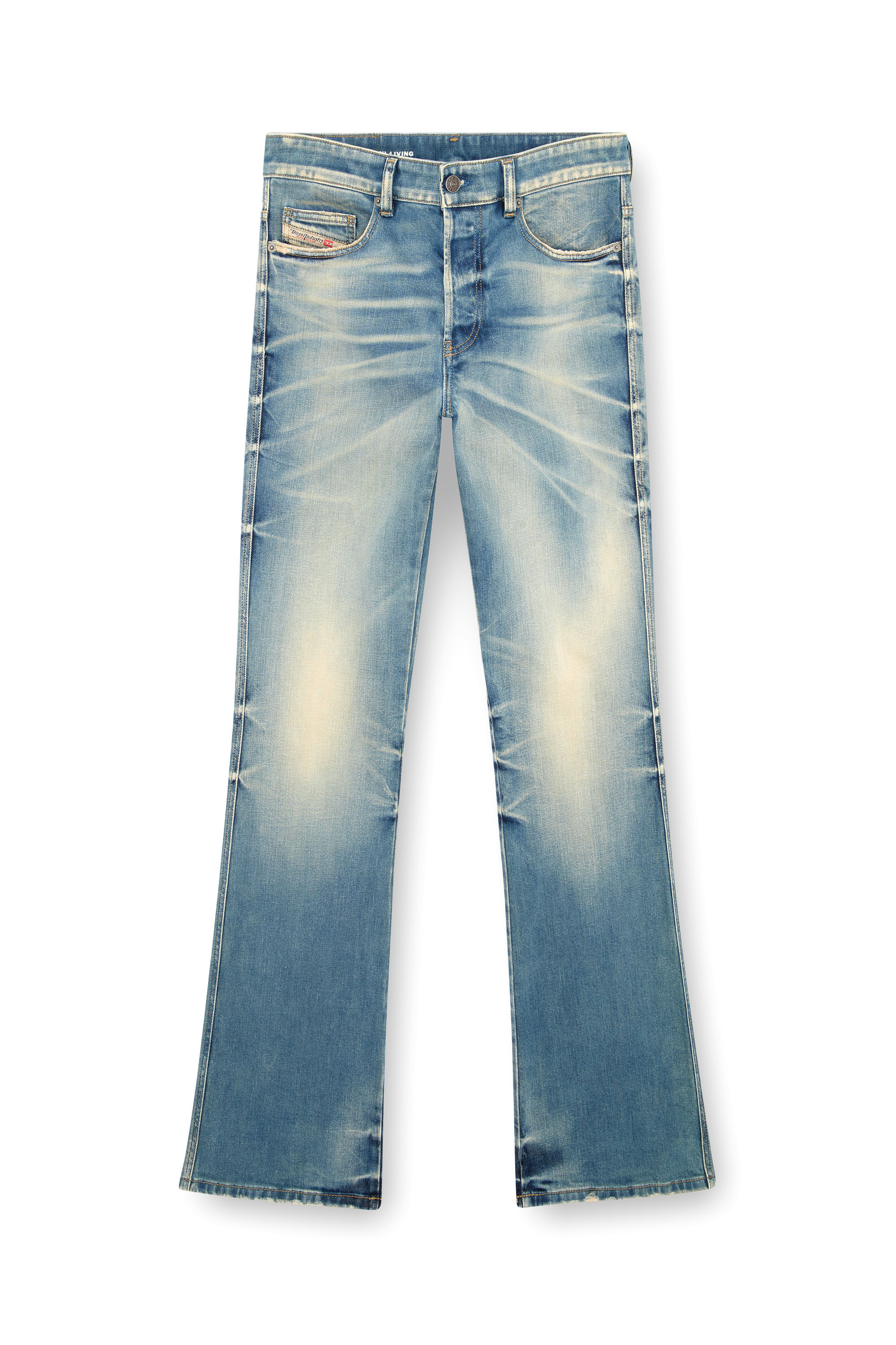 Diesel - Man's Bootcut Jeans 1998 D-Buck 09J62, Medium blue - 3