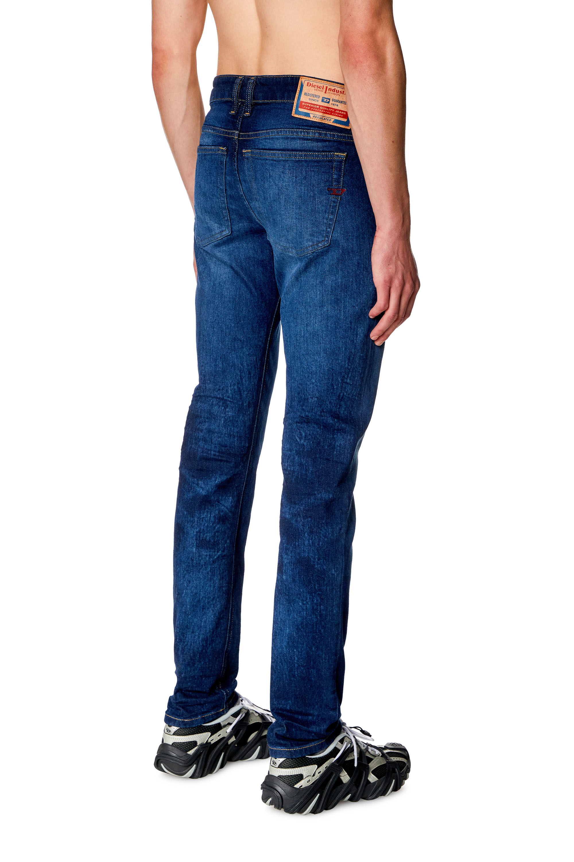 Diesel - Man's Skinny Jeans 1979 Sleenker 0PFAV, Dark Blue - 4