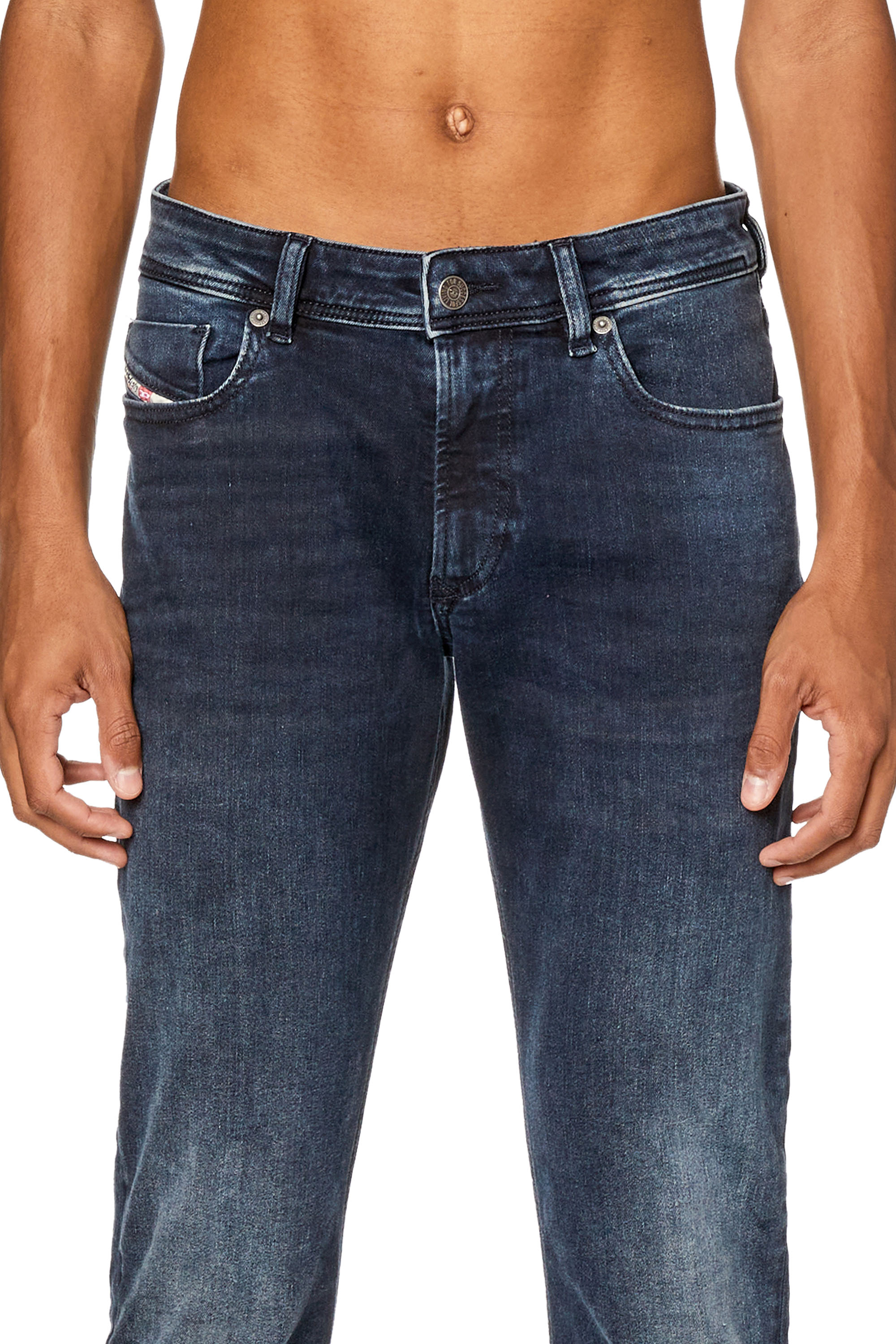 Diesel - Man's Skinny Jeans 1979 Sleenker 0ENAR, Dark Blue - 5