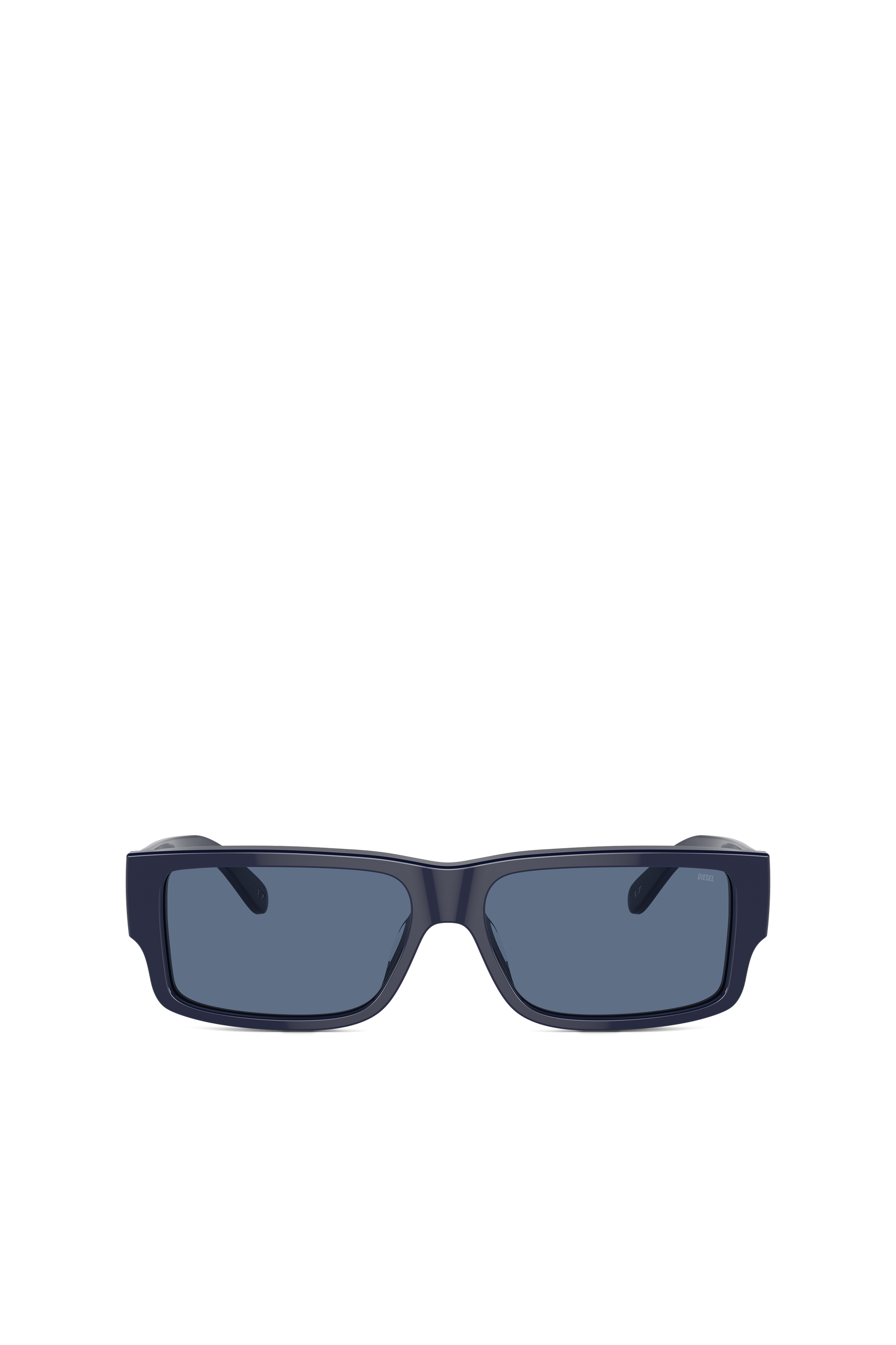 Diesel - 0DL2003, Man Rectangle sunglasses in Blue - Image 1