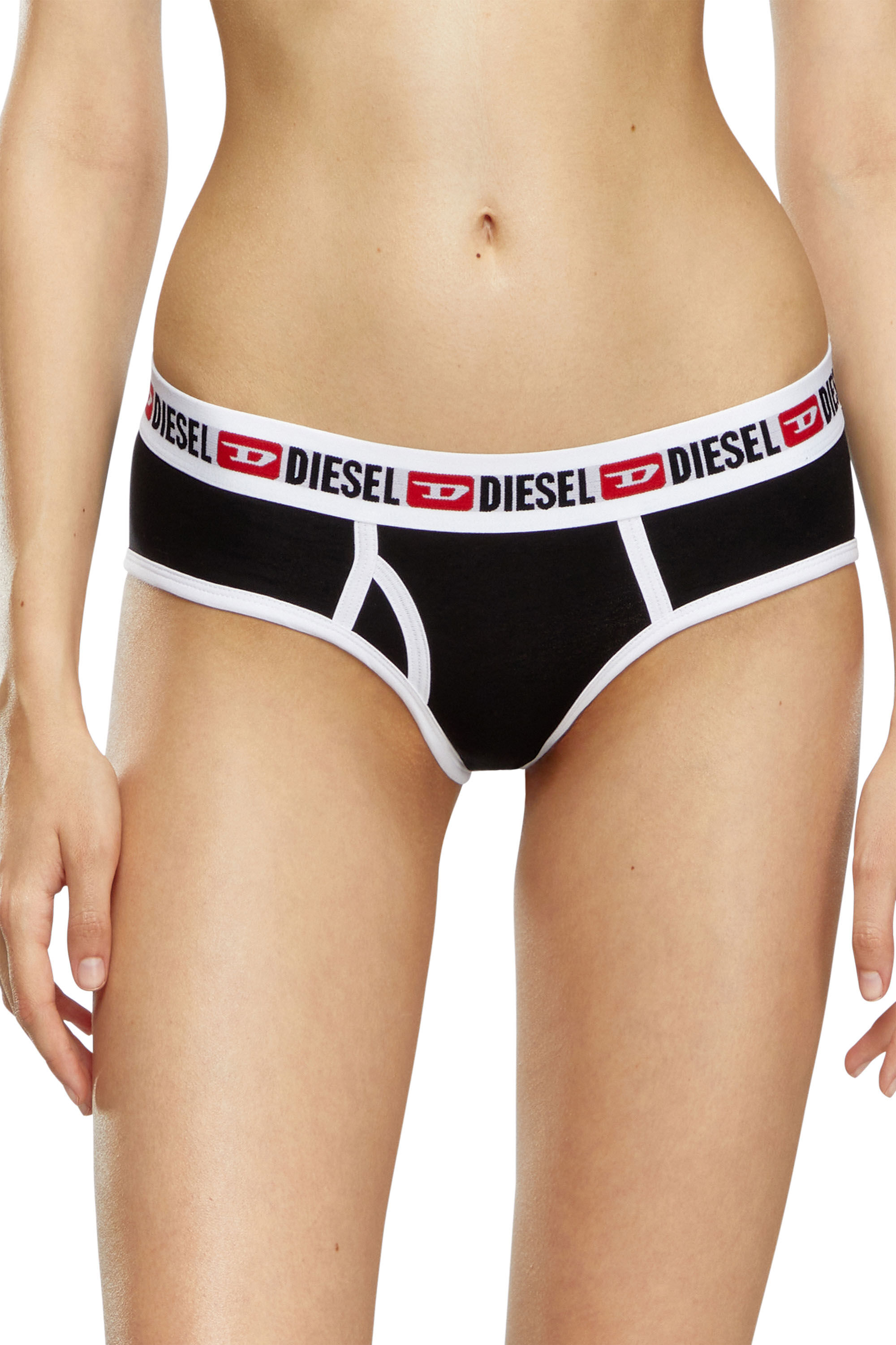 Diesel - UFPN-OXY-THREEPACK, Woman Three-pack of Denim Division briefs in Multicolor - Image 3
