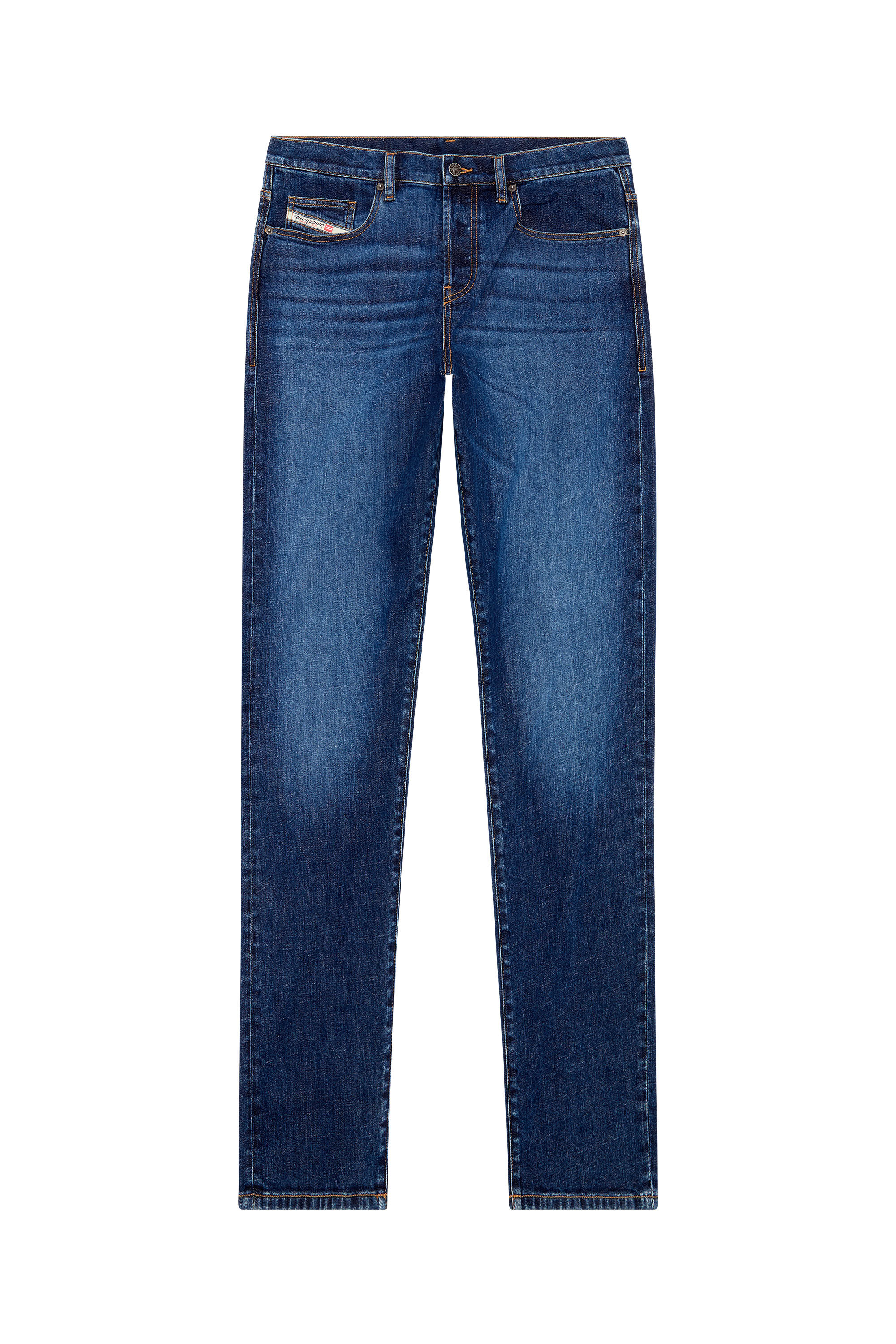 Diesel - Man Straight Jeans 2020 D-Viker 0PFAZ, Dark Blue - Image 2