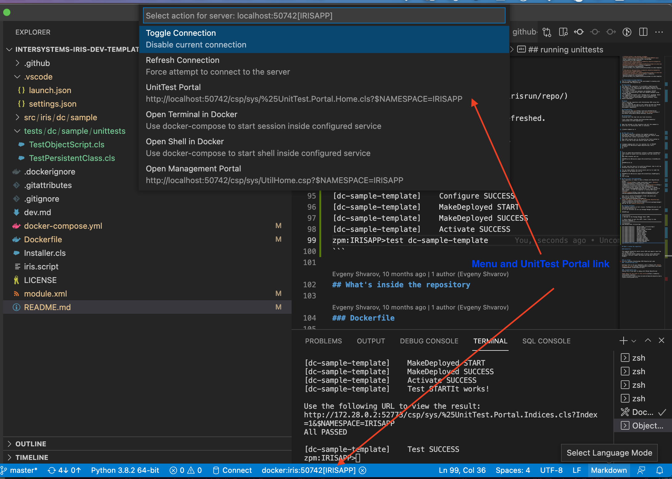 vscvode unittest