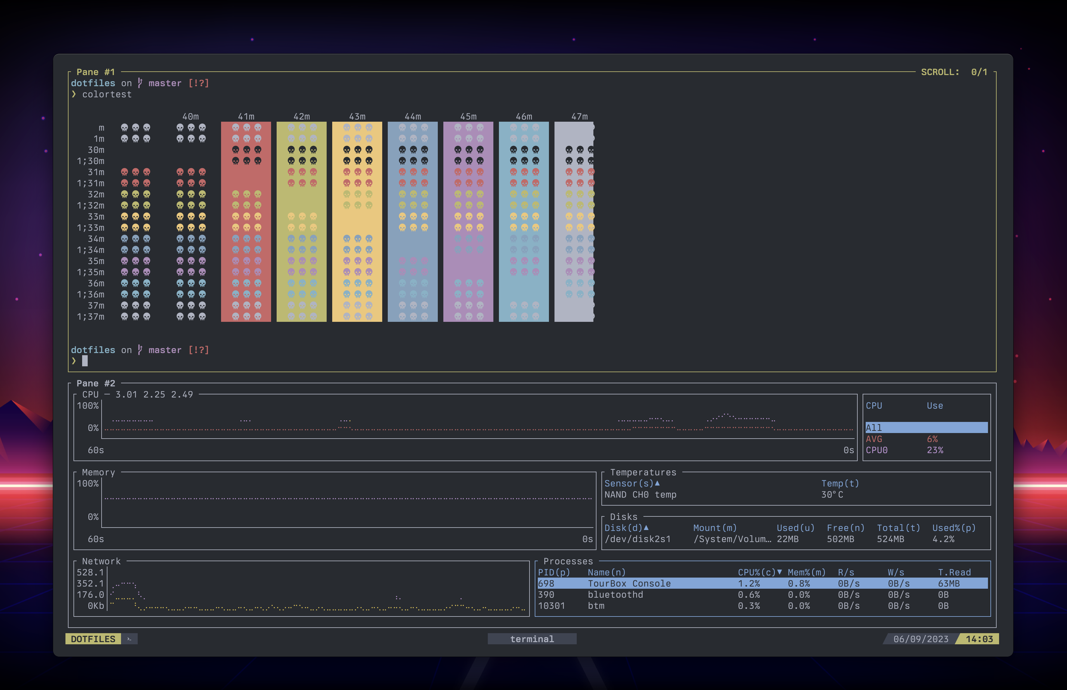 Terminal multiplexer