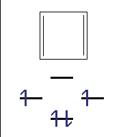 Cyklobutaden s MO diagramem