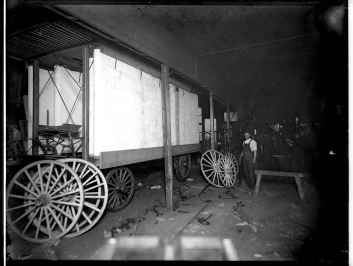 File:Interior of carriage shop, Seattle, ca 1906 (MOHAI 7568).jpg