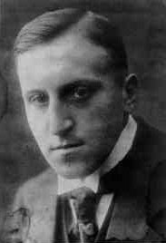 Carl von Ossietzky arcképe 1915-ből