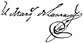 Autograph of the 1st Marquis of Larrain.png