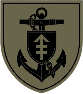 File:Battalion of marine fusiliers (Port and Coastal Defense Service) of the Lithuanian Naval Forces field patch.png