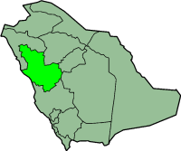 Location of Provinsi Madinah