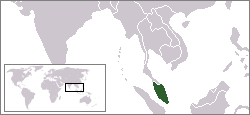 Malesia Occidentale - Localizzazione