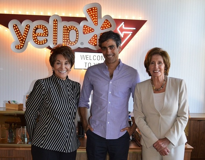 File:Congresswoman Pelosi and Eshoo visit Yelp (15165888058).jpg