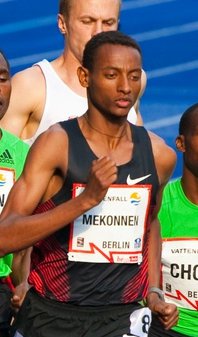 Gebremedhin tijdens het Internationales Stadionfest in 2011.