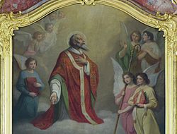 Tableau "St-Martin" du maître-autel