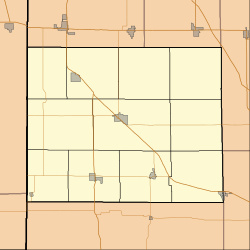 Barce is located in Benton County, Indiana