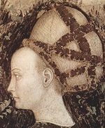 Théodora, la princesse de Trébizonde, d’après Pisanello (détail).