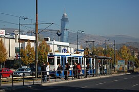 Sarajevo Tram-816 Line-3 2011-10-19 (2).jpg