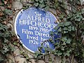 Image 35English Heritage blue plaque commemorating Sir Alfred Hitchcock at 153 Cromwell Road, London (from Culture of the United Kingdom)