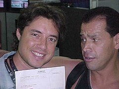 Tony Montana, Luke Ford at IA2000 1.jpg