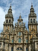 Catedral de Santiago de Compostela, in La Coruña