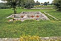 Heizbares Gebäude nördlich der Principia des Kastells Abusina, Eining, Bayern