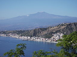 Etna sett från Taormina