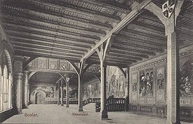 Goslar. The town hall's kaisersaal.jpg